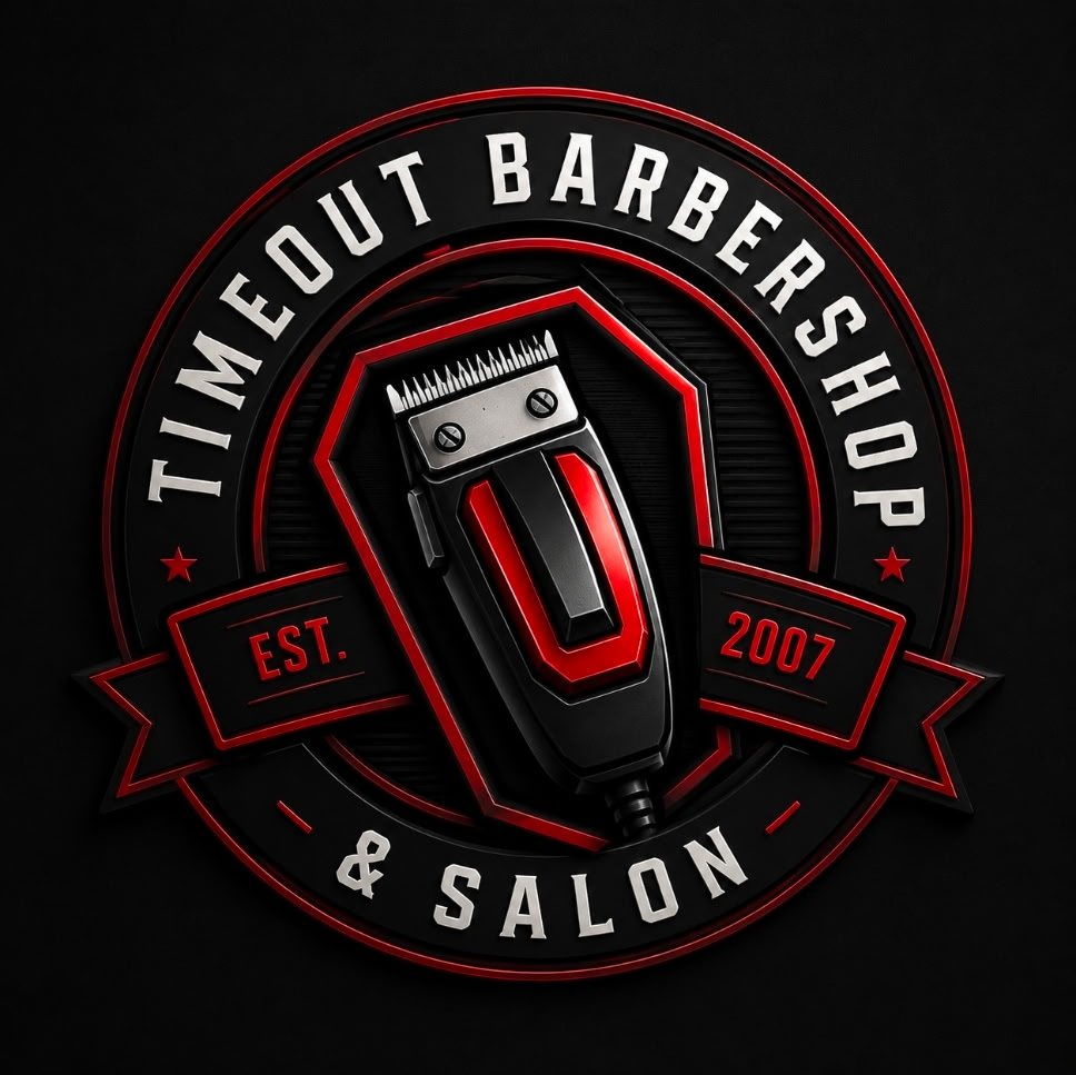 Timeout Barbershop and Salon, established 2007